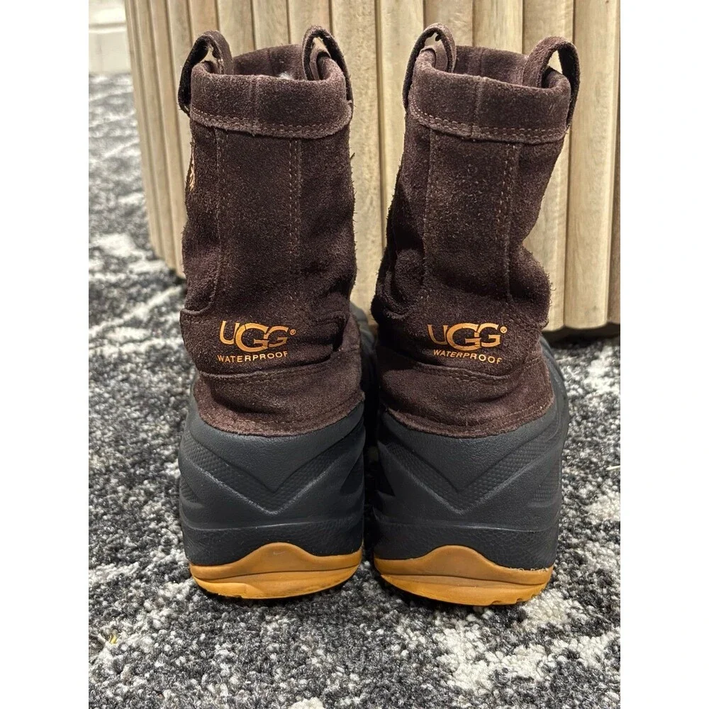 UGG Kids' Evertt Suede Snow Boots | Size 13 EUR 31 Pre-owned Very Good